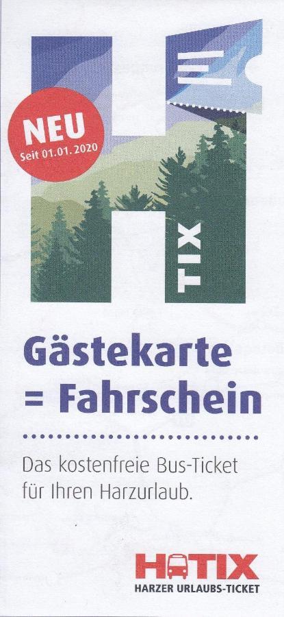 Haus-Kummeleck-Wohnung-3 Bad Lauterberg Eksteriør billede